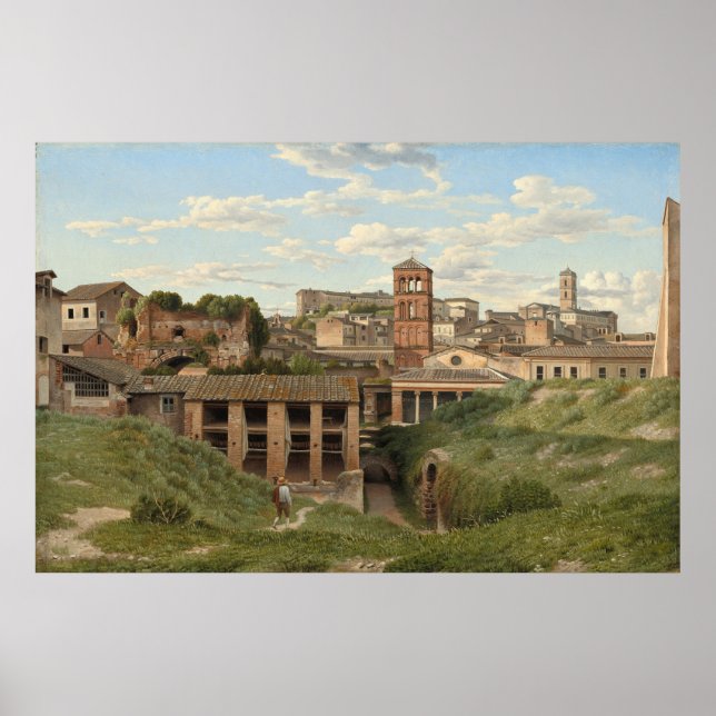 Cloaca Maxima, Rome by Christoffer Eckersberg Poster (Front)