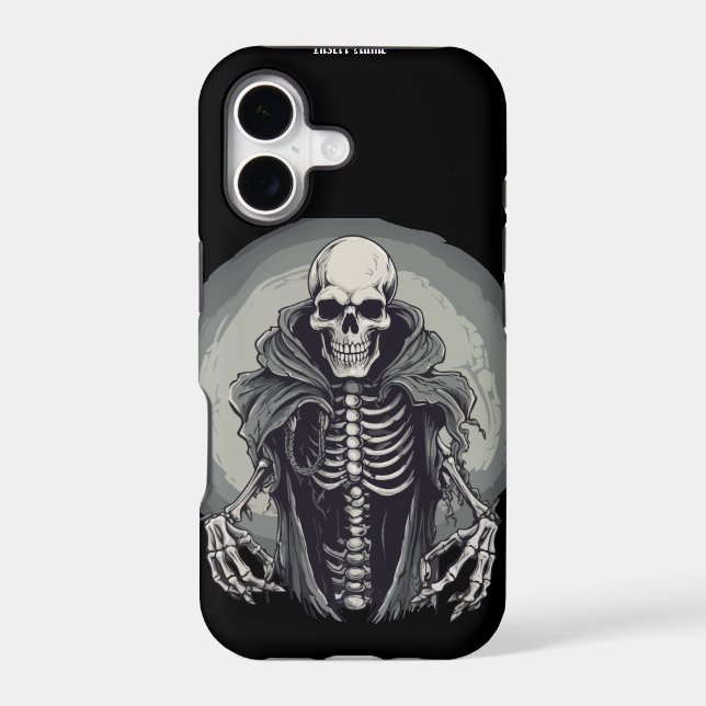 Cloaked Cadaver Iphone Case (Back)