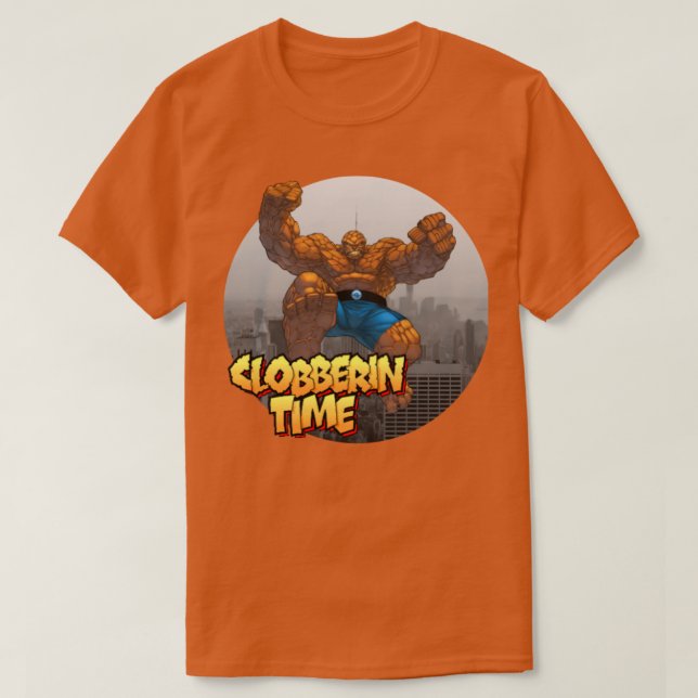 Clobberin Time 2 T-Shirt (Design Front)