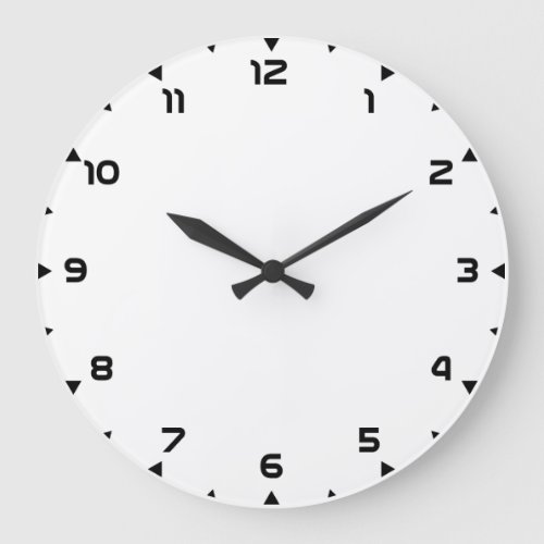 Clock 12h template create your own wall clock_face