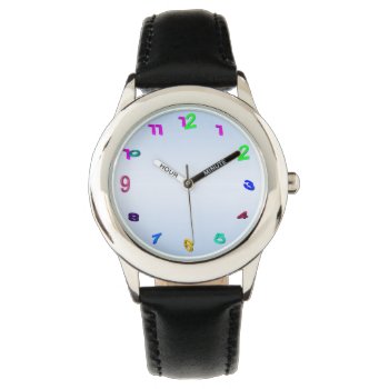 Clock 29 Watch by Dozzle at Zazzle