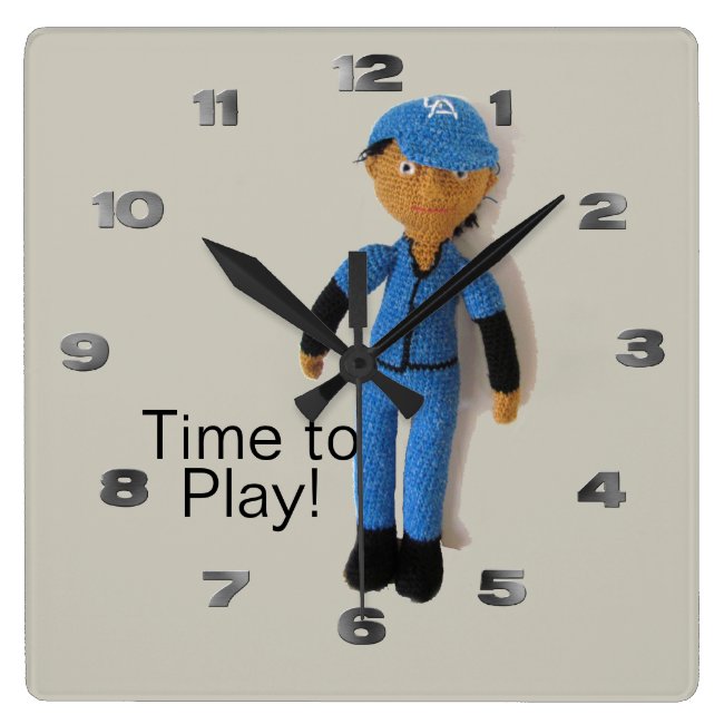 Clock - Baseball Time to Play