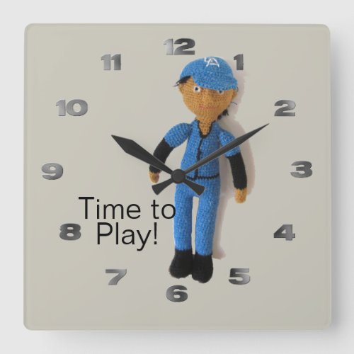 Clock _ Baseball Time to Play