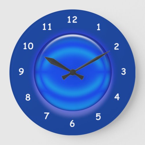 Clock _ Blue 3D Disk