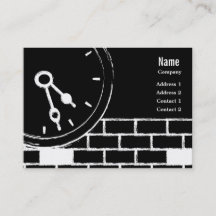 Clock Business Card