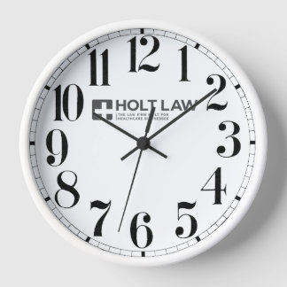 Clock by Holt Law (Grey)