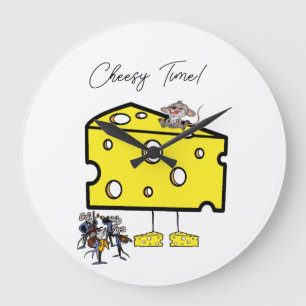Clock Cheesy Time Cheese Music