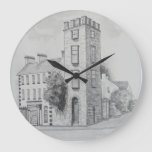 Clock Curfew Tower Cushendall Sketch at Zazzle