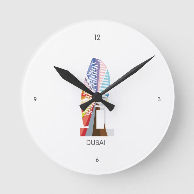 Clock - Dubai (Front)