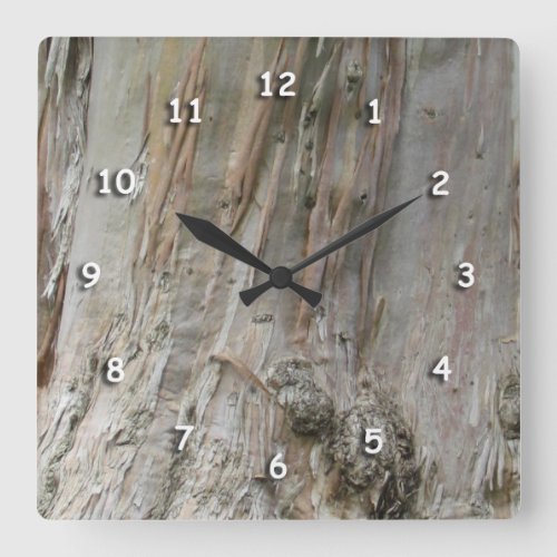 Clock _ Eucalyptus Bark