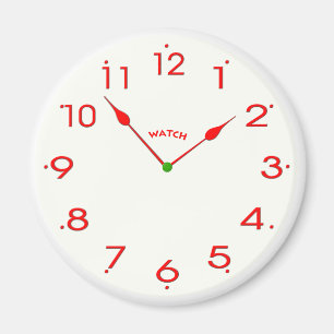 clock face_02 magnet