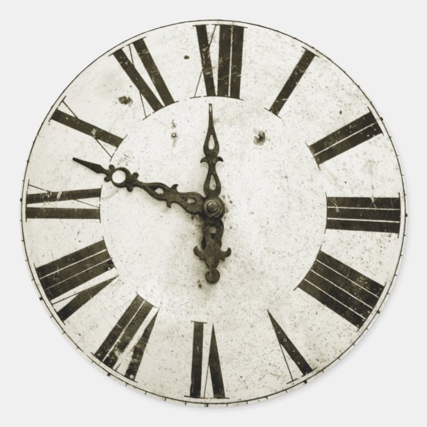 Clock Face Stickers 100 Satisfaction Guaranteed Zazzle