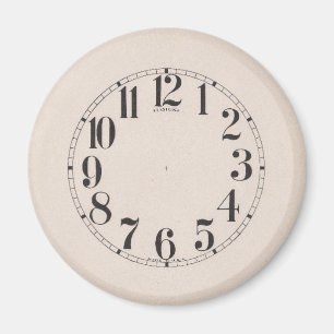 CLOCK FACE MAGNET