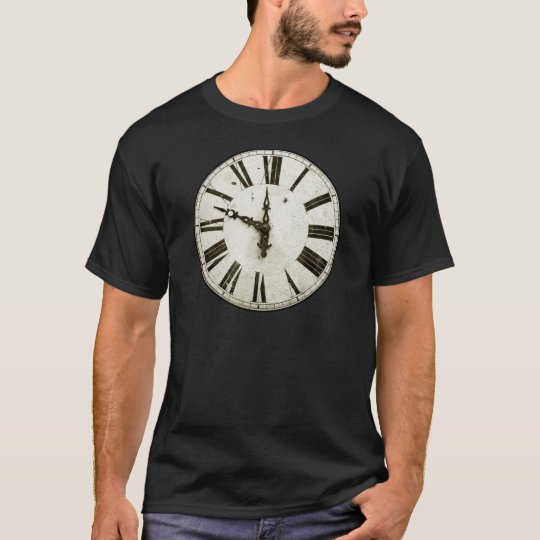 Clock Face TShirt Zazzle