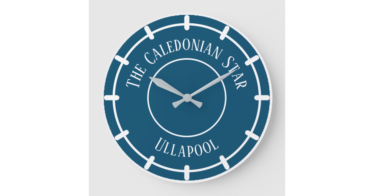 Clock for a Boat. Ships Clock Zazzle