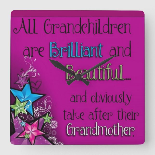 clock for grandmothers (Front)