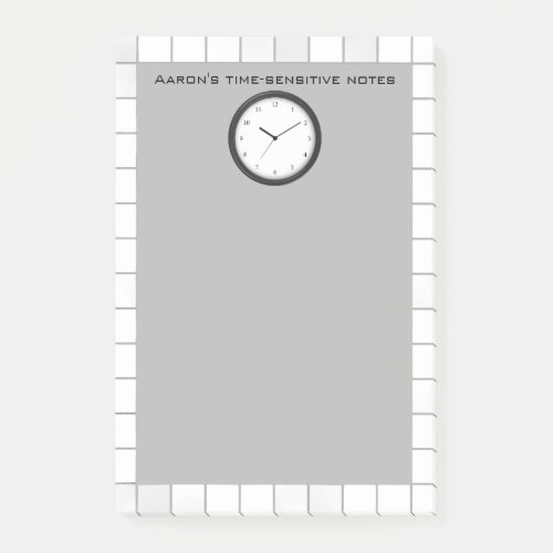 Clock for Time_sensitive Messages Post_it Notes