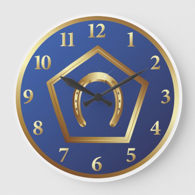 Clock: Germanna Foundation Large Clock (Front)