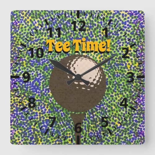 Clock _ Golf Ball on Tee