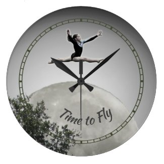 Clock - Gymnast Time to Fly