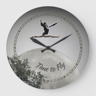 Clock - Gymnast Time to Fly
