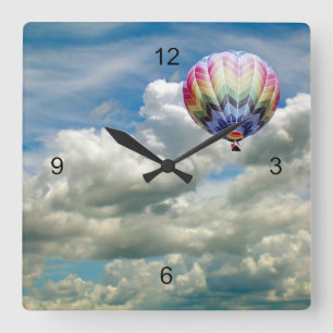 Clock - Hot air balloon