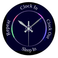 Clock In Clock Out Sleep In Repeat