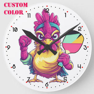 Clock in. Cluck out. Game on Pickleball 