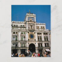 Clock in St Mark's Square, Venice