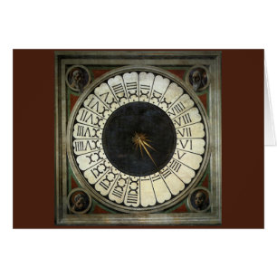 Clock in the Duomo by Paolo Uccello