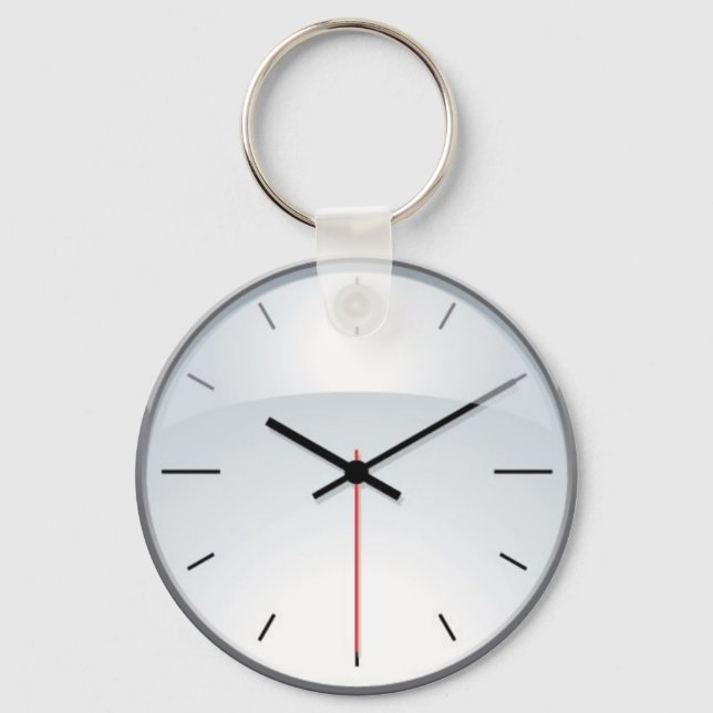 Clock Keychain (Front)