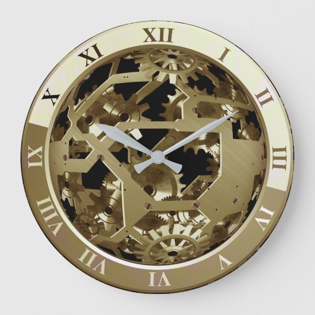 Clock Mechanical Wall Clock (Front)