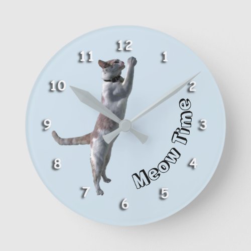 Clock _ Meow Time with Cat