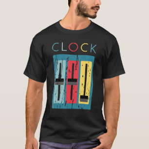 Clock Modular Synth Vintage Analog Synthesizer T-Shirt