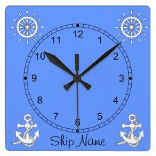 Clock - Nautical theme