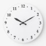 Clock Number Face Template Use Your Design