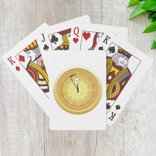 Clock of Death Playing Cards