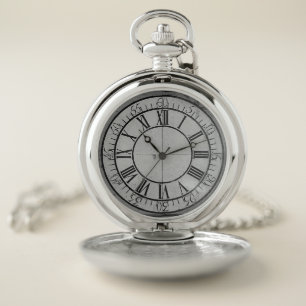 Clock of the cathedral in Oaxaca, Mexico Pocket Watch