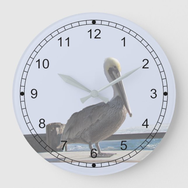 Clock - Pelican on Watch (Front)