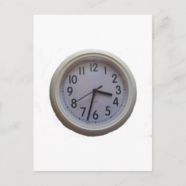 Clock Postcard (Front)