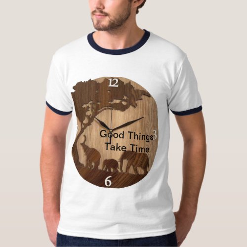 Clock Print T_Shirt for a Stylish Tick_Tock