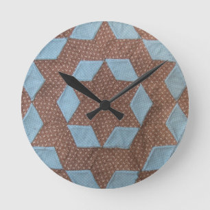 clock - Quilt - Castle Pattern