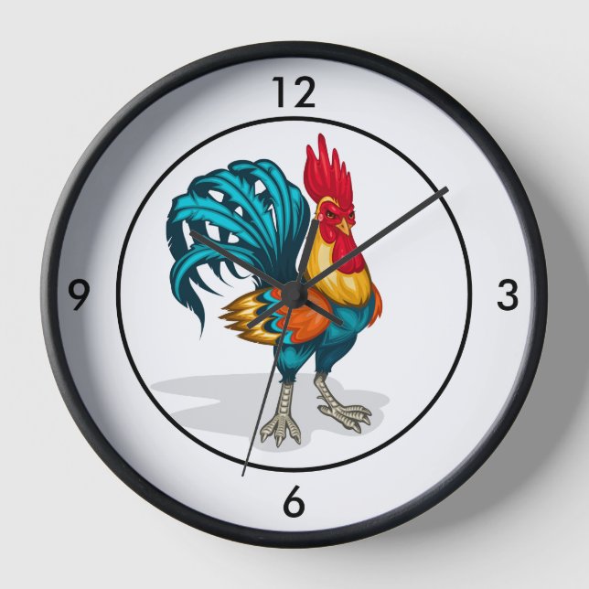 Clock-Rooster Clock (Front)