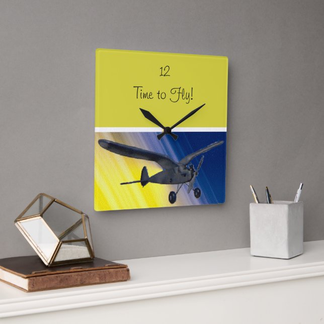 Clock - Spook - Model Airplane (Office)