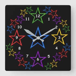 Clock - Starry Night