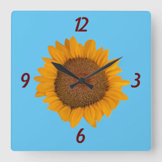 Clock Sunflower