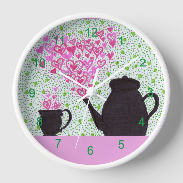 Clock - Tea Time (Front)