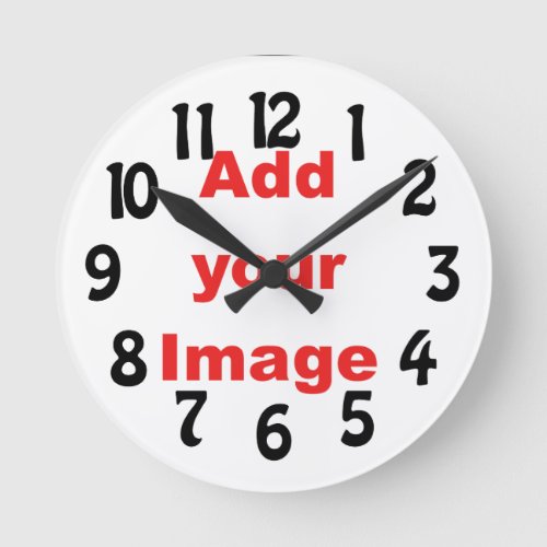 Clock template _ Fun _ Add your Image