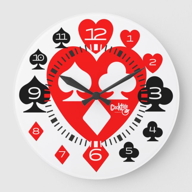 CLOCK TILDE POKER S7 V8 SERIES (Front)
