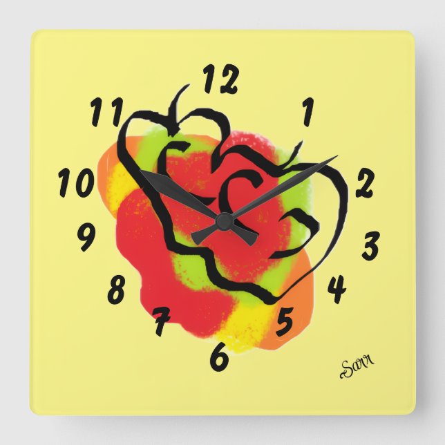 Clock :  Time goes On  (Front)